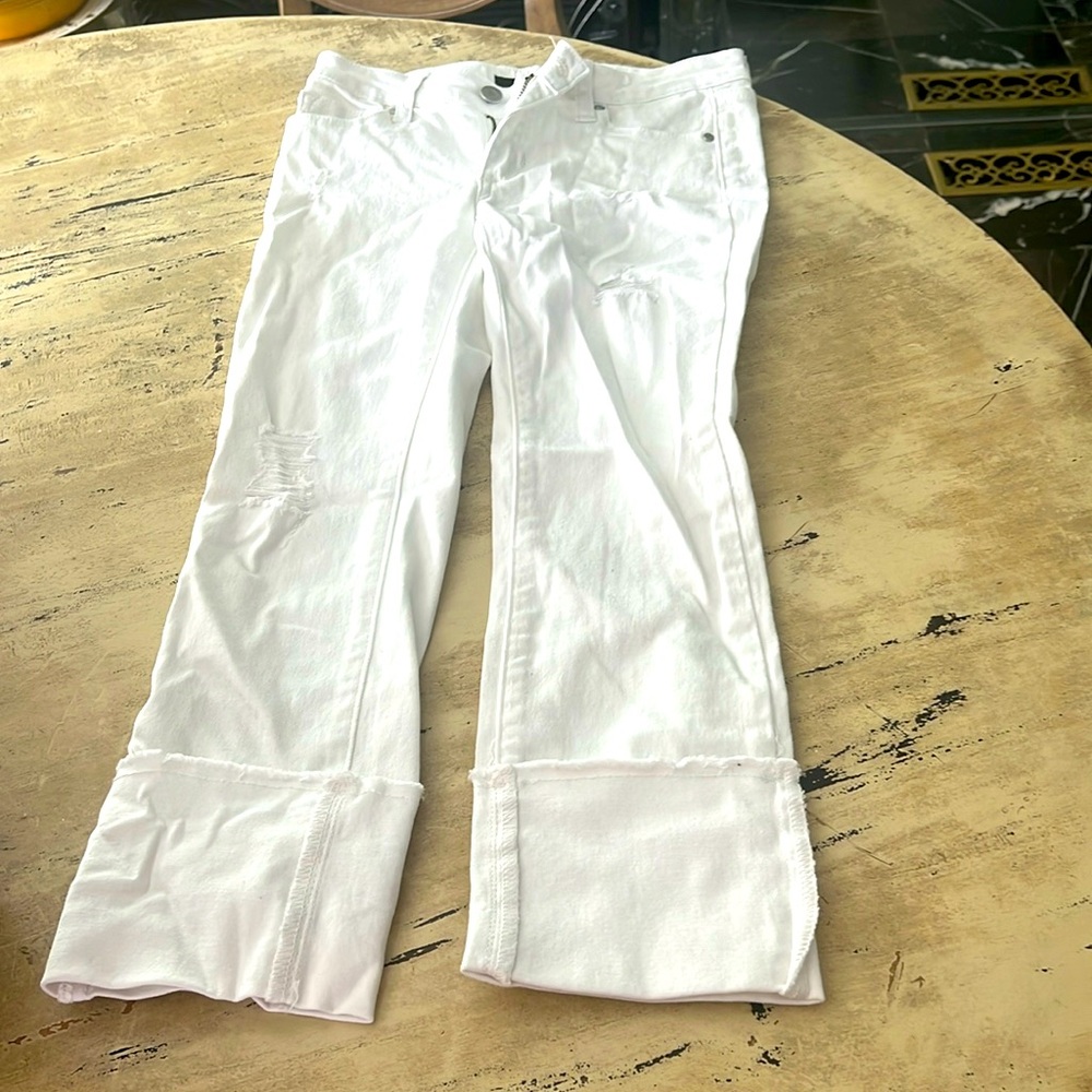 Joe’s white pants size 12 never worn